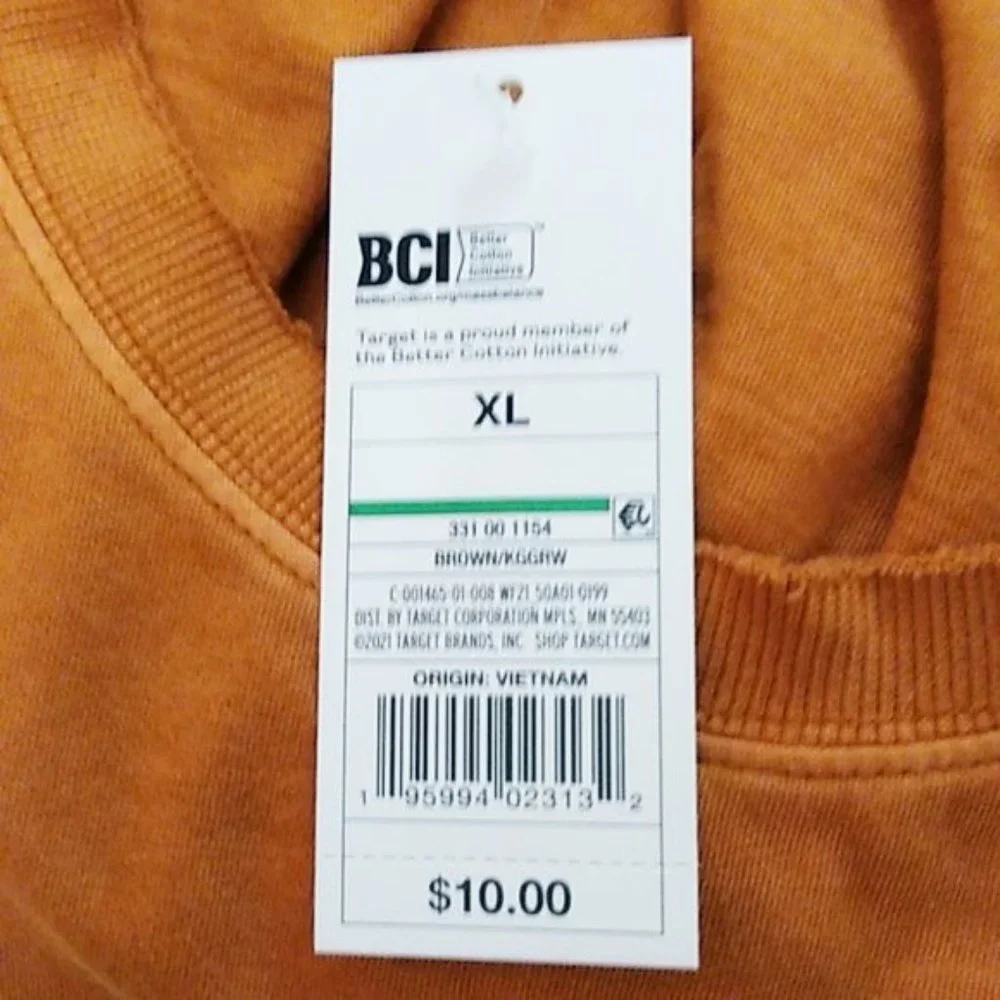 NWT Women's Short Sleeve Roll Cuff Boxy T-Shirt - Wild Fable - XS/S/M/L/XL - Picture 5 of 6